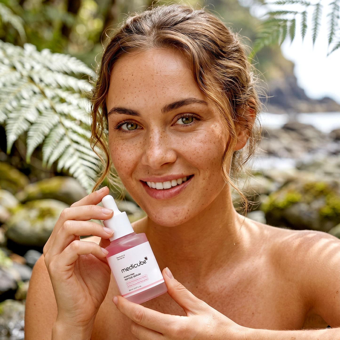 Medicube PDRN Pink Peptide Serum 30ml | Firming & Brightening | AmiGlow NZ