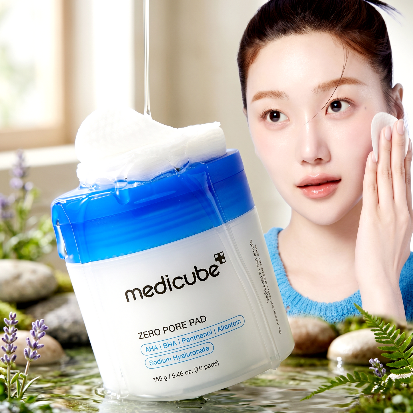 Medicube ZERO PORE PAD 2.0 (70pcs) | Pore Refining Pads | AmiGlow NZ