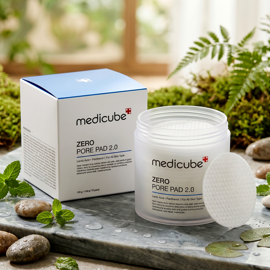 Medicube ZERO PORE PAD 2.0 (70pcs) | Pore Refining Pads | AmiGlow NZ