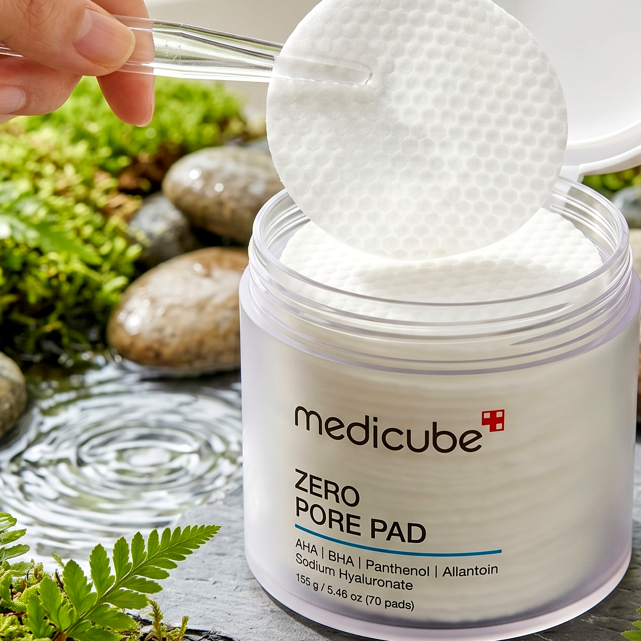 Medicube ZERO PORE PAD 2.0 (70pcs) | Pore Refining Pads | AmiGlow NZ