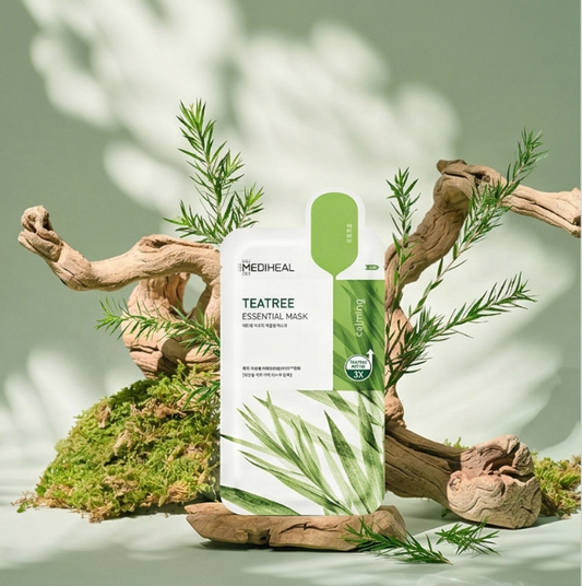 Mediheal Teatree Essential Mask 1 pc | Acne Care Sheet Mask NZ | AmiGlow