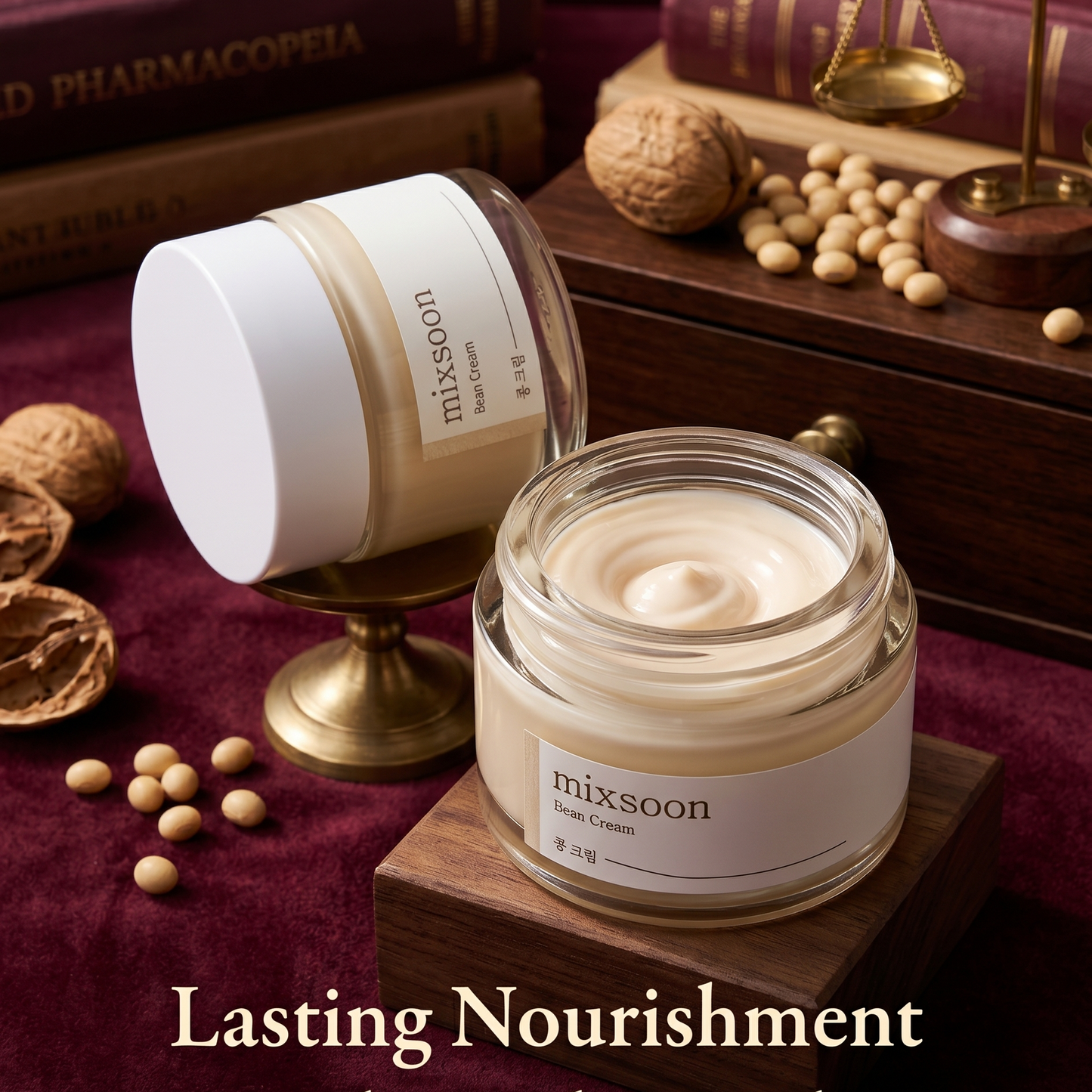 Mixsoon Bean Cream 50ml | Nourishing Korean Moisturizer | AmiGlow NZ