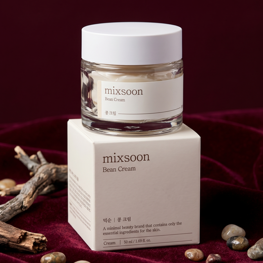Mixsoon Bean Cream 50ml | Nourishing Korean Moisturizer | AmiGlow NZ