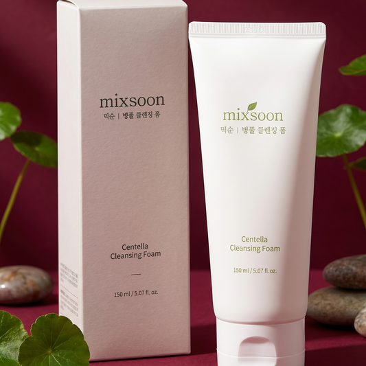 Mixsoon Centella Cleansing Foam | Gentle Korean Cleanser | AmiGlow NZ