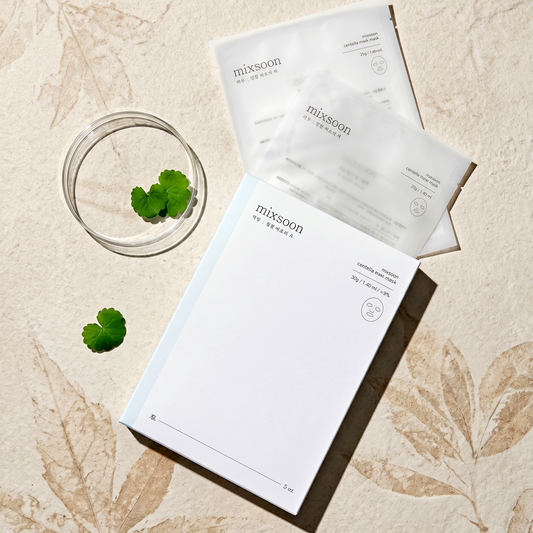 Mixsoon Centella Face Mask 5pc | AmiGlow NZ