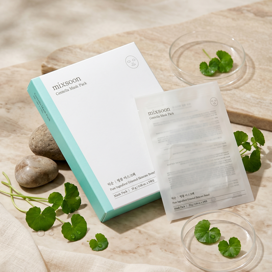 Mixsoon Centella Face Mask 5pc | AmiGlow NZ