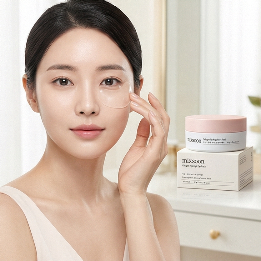 Mixsoon Collagen Hydrogel Eye Patch 84g | Under Eye Patch NZ | AmiGlow