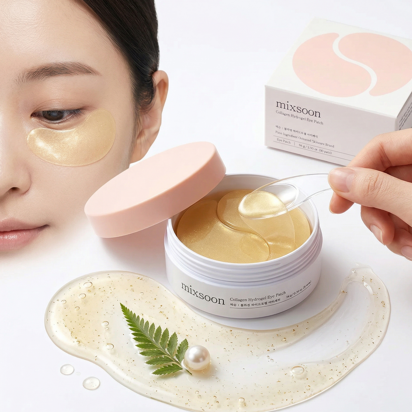 Mixsoon Collagen Hydrogel Eye Patch 84g | Under Eye Patch NZ | AmiGlow