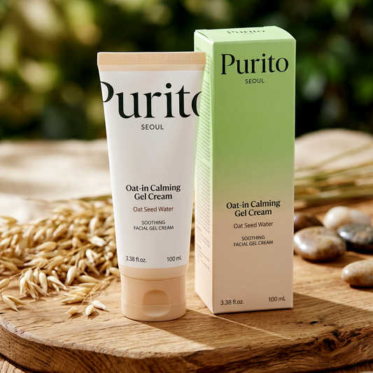 Purito SEOUL Oat-In Calming Gel Cream 100ml | Soothing Cream | AmiGlow NZ