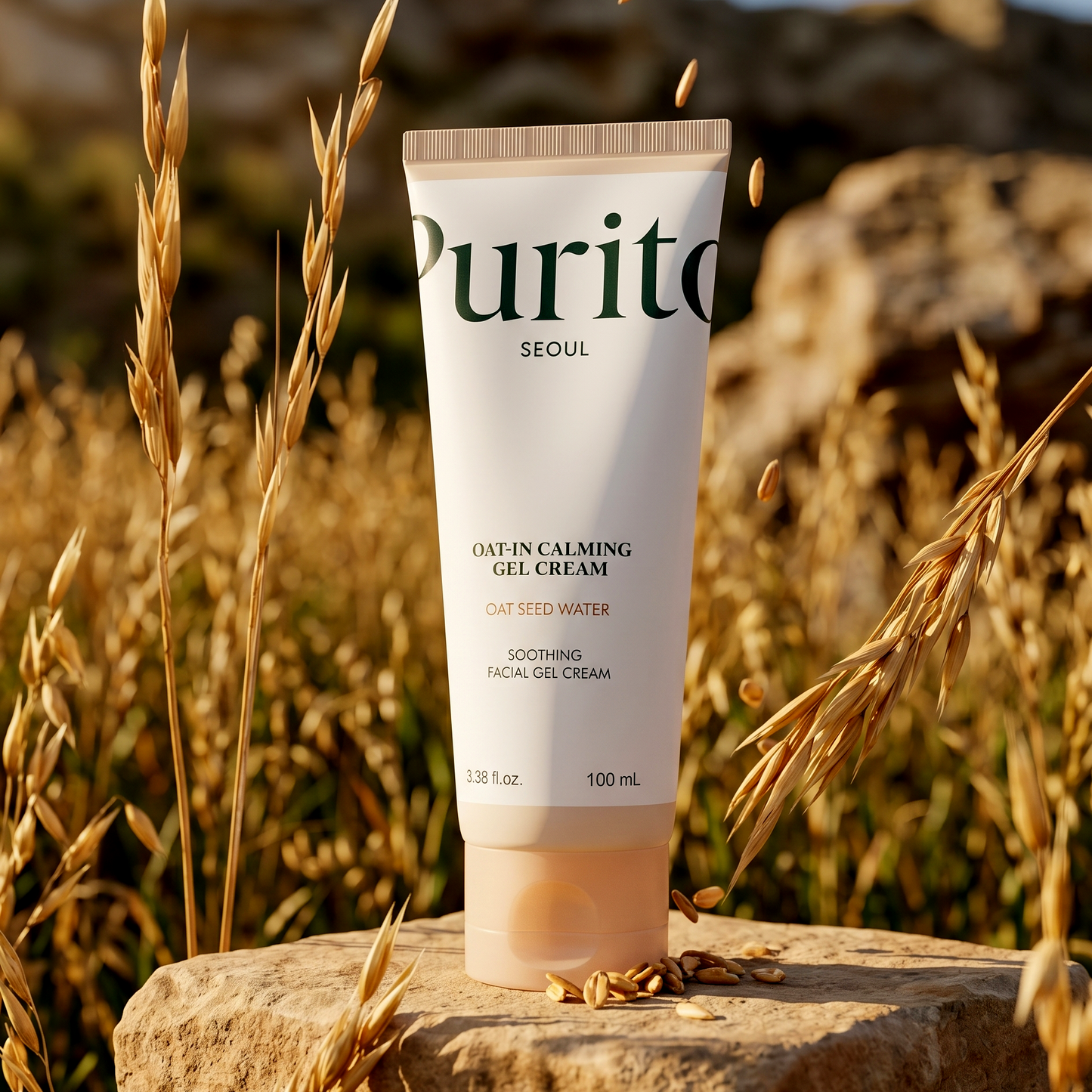 Purito SEOUL Oat-In Calming Gel Cream 100ml | Soothing Cream | AmiGlow NZ