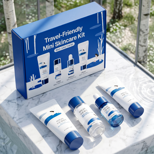 Round Lab Birch Juice Trial Kit | Hydration 4pcs Set | AmiGlow NZ