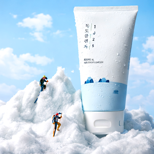 Round Lab 1025 Dokdo Cleanser 150ml | Gentle Foam Cleanser | AmiGlow NZ