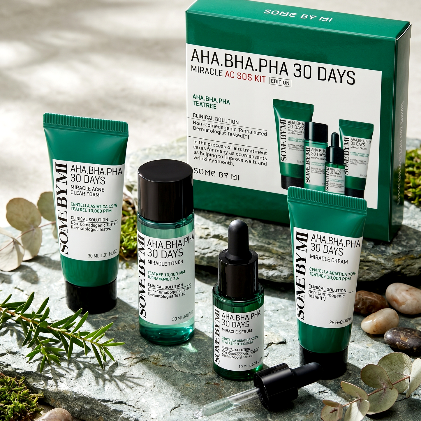 Some By Mi 30 Days Miracle Acne SOS Kit | Clear Skin Kit | AmiGlow NZ