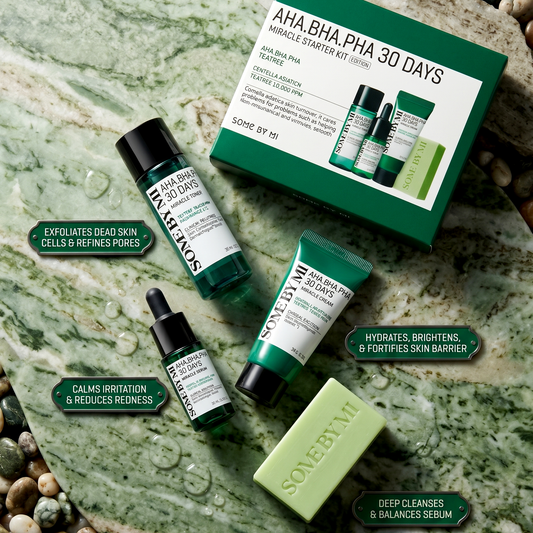 Some By Mi 30 Days Miracle Starter Kit | Acne & Pore Care | AmiGlow NZ