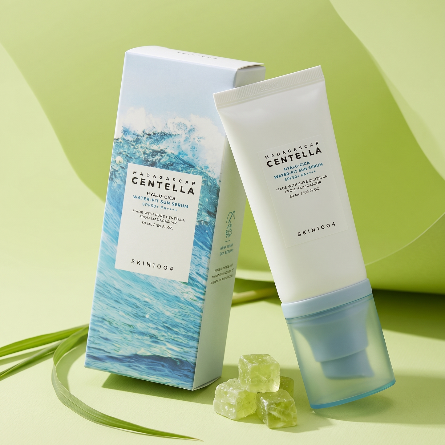 Skin1004 Madagascar Centella Hyalu-Cica Water-Fit Sun Serum SPF50+ PA++++ 50ml | AmiGlow NZ