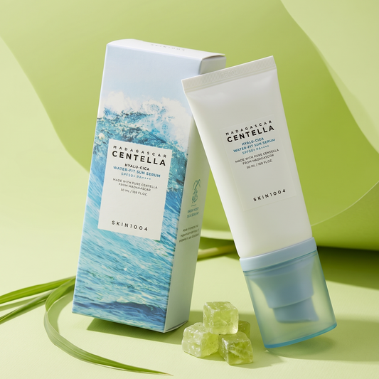 Skin1004 Madagascar Centella Hyalu-Cica Water-Fit Sun Serum SPF50+ PA++++ 50ml | AmiGlow NZ