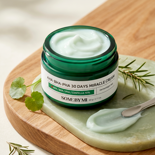 Some By Mi AHA BHA PHA 30 Days Miracle Cream 60g | Acne Cream | AmiGlow NZ