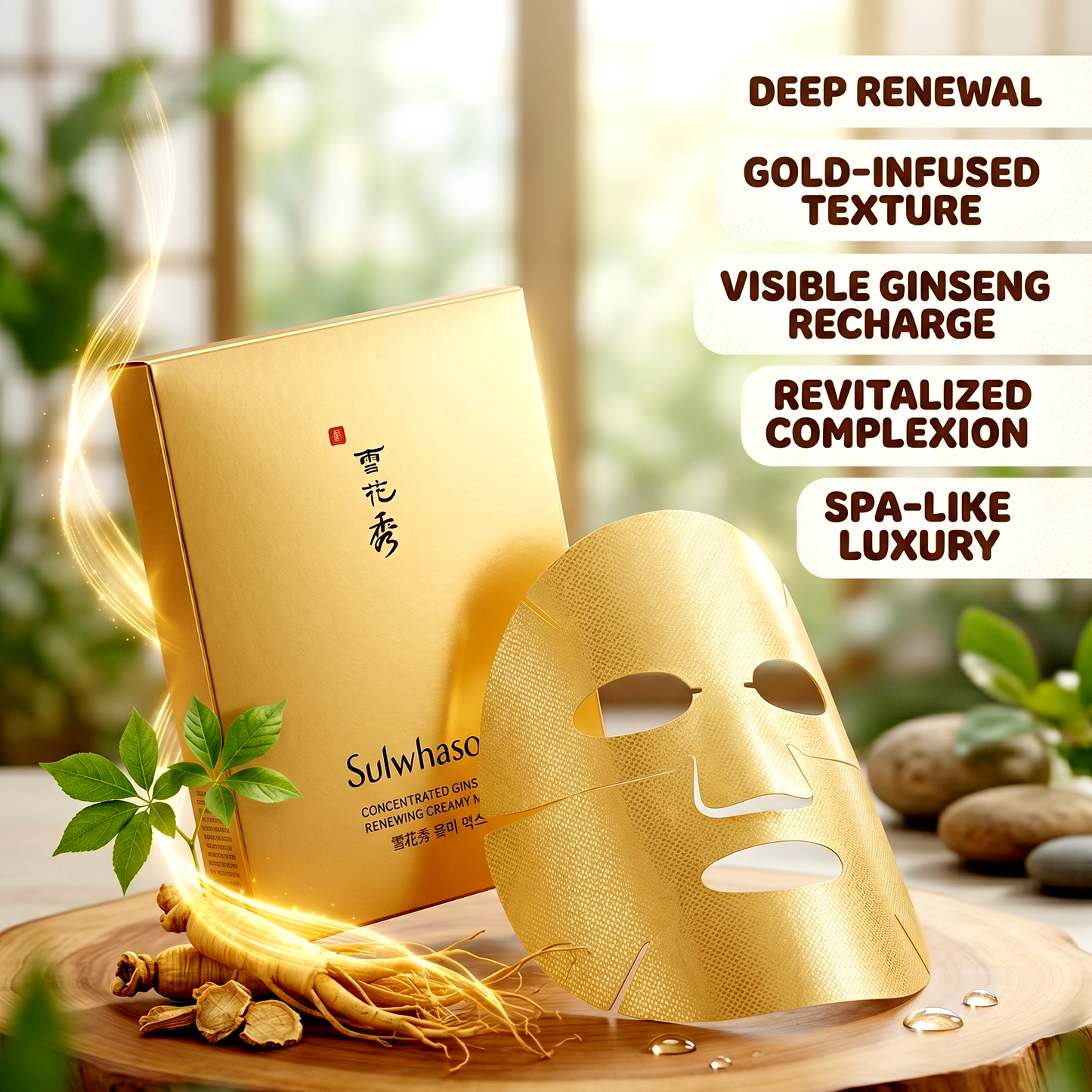 Sulwhasoo Concentrated Ginseng Renewing Creamy Mask EX | AmiGlow NZ