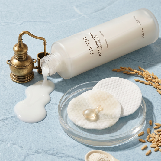 TIRTIR Milk Skin Toner 150ml | Hydrating Milky Toner NZ | AmiGlow NZ