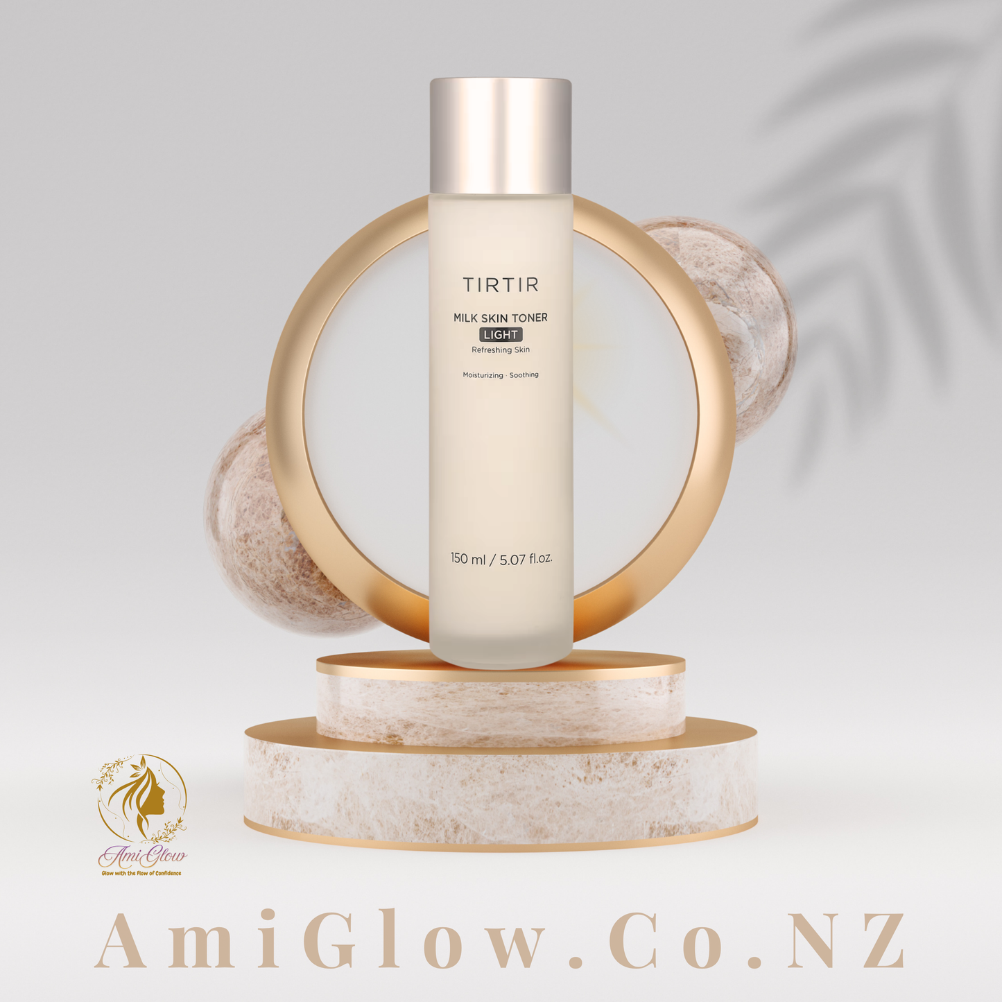 TIRTIR Milk Skin Toner 150ml | Hydrating Milky Toner NZ | AmiGlow NZ