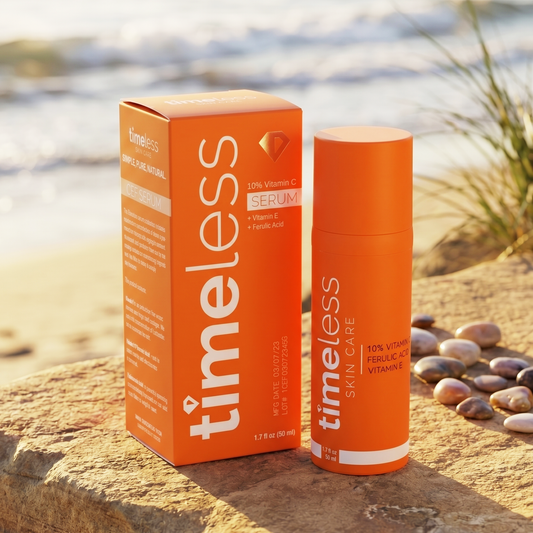 Timeless 10% Vitamin C + E Ferulic Acid Serum 50ml | AmiGlow NZ