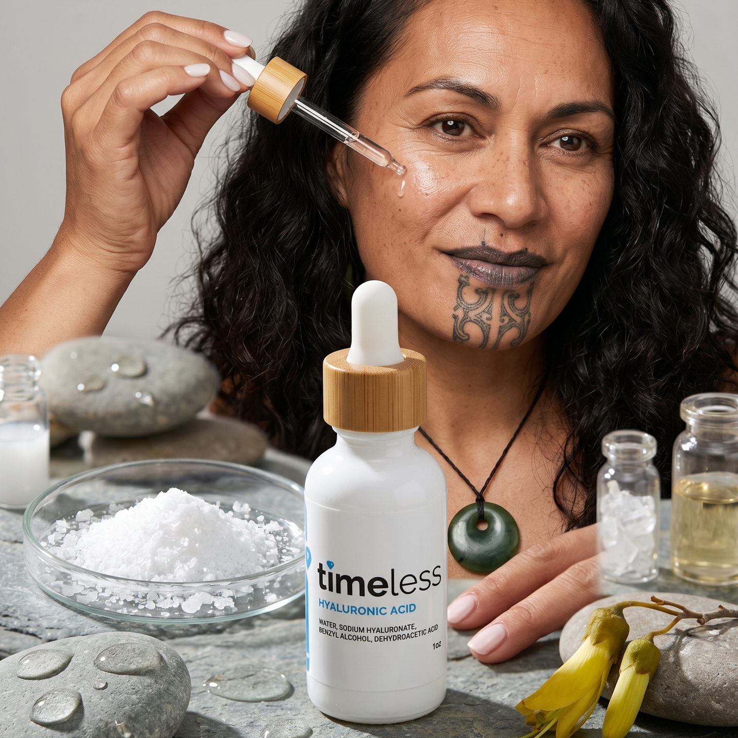 Timeless Hyaluronic Acid 100% Pure 30ml | Hydration Serum | AmiGlow NZ