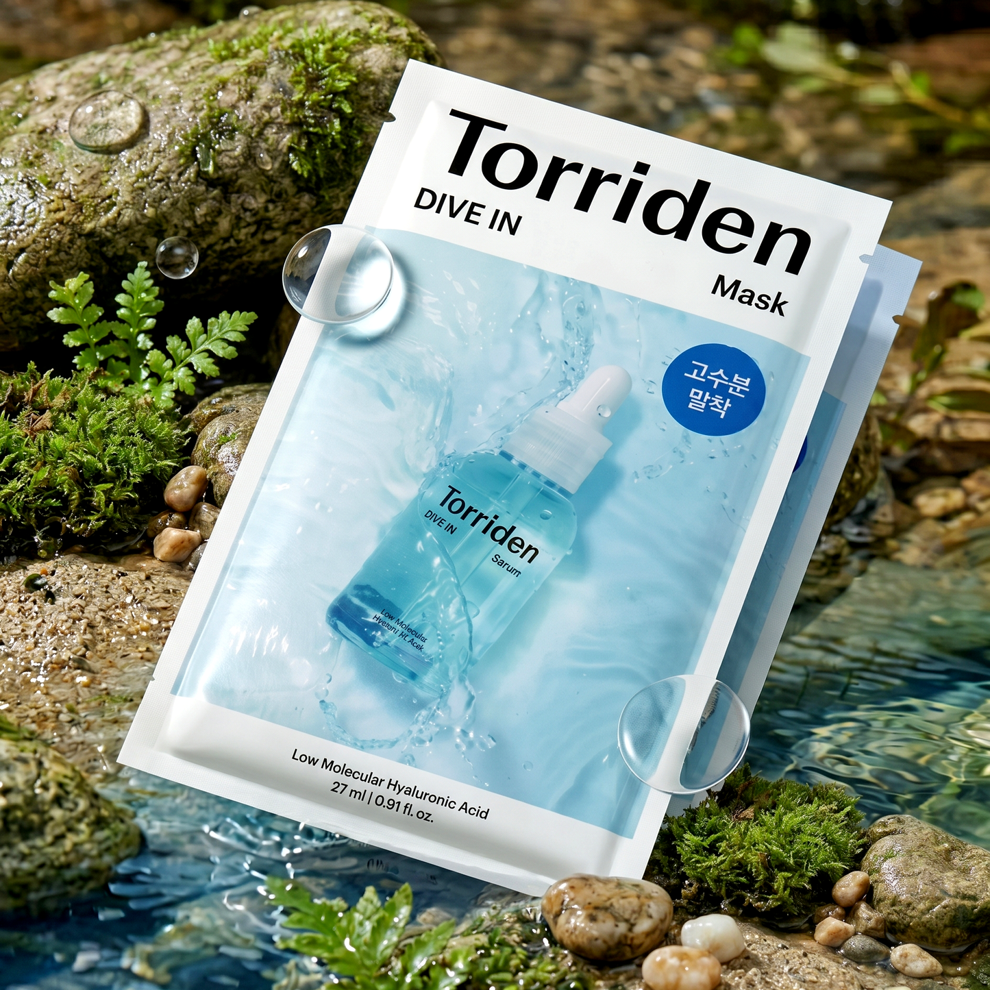 Torriden 100% Hyaluronic Ampoule Mask | Hydrating Sheet Mask NZ | AmiGlow NZ