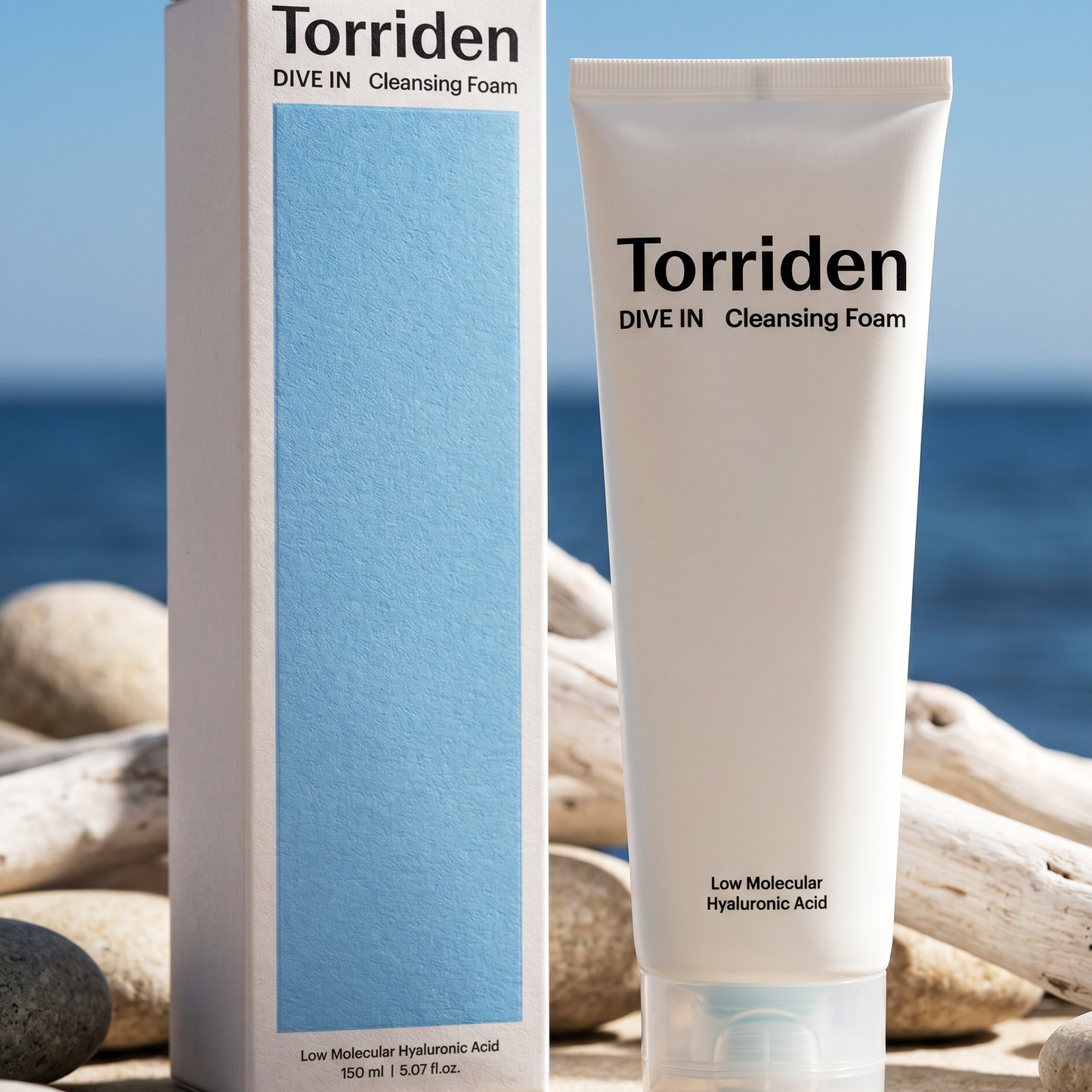 Torriden DIVE-IN Low Molecular Hyaluronic Acid Cleansing Foam 150ml | AmiGlow NZ