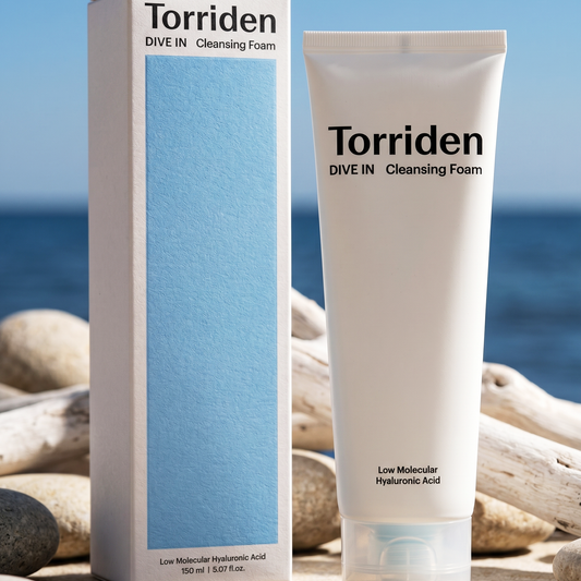 Torriden DIVE-IN Low Molecular Hyaluronic Acid Cleansing Foam 150ml | AmiGlow NZ