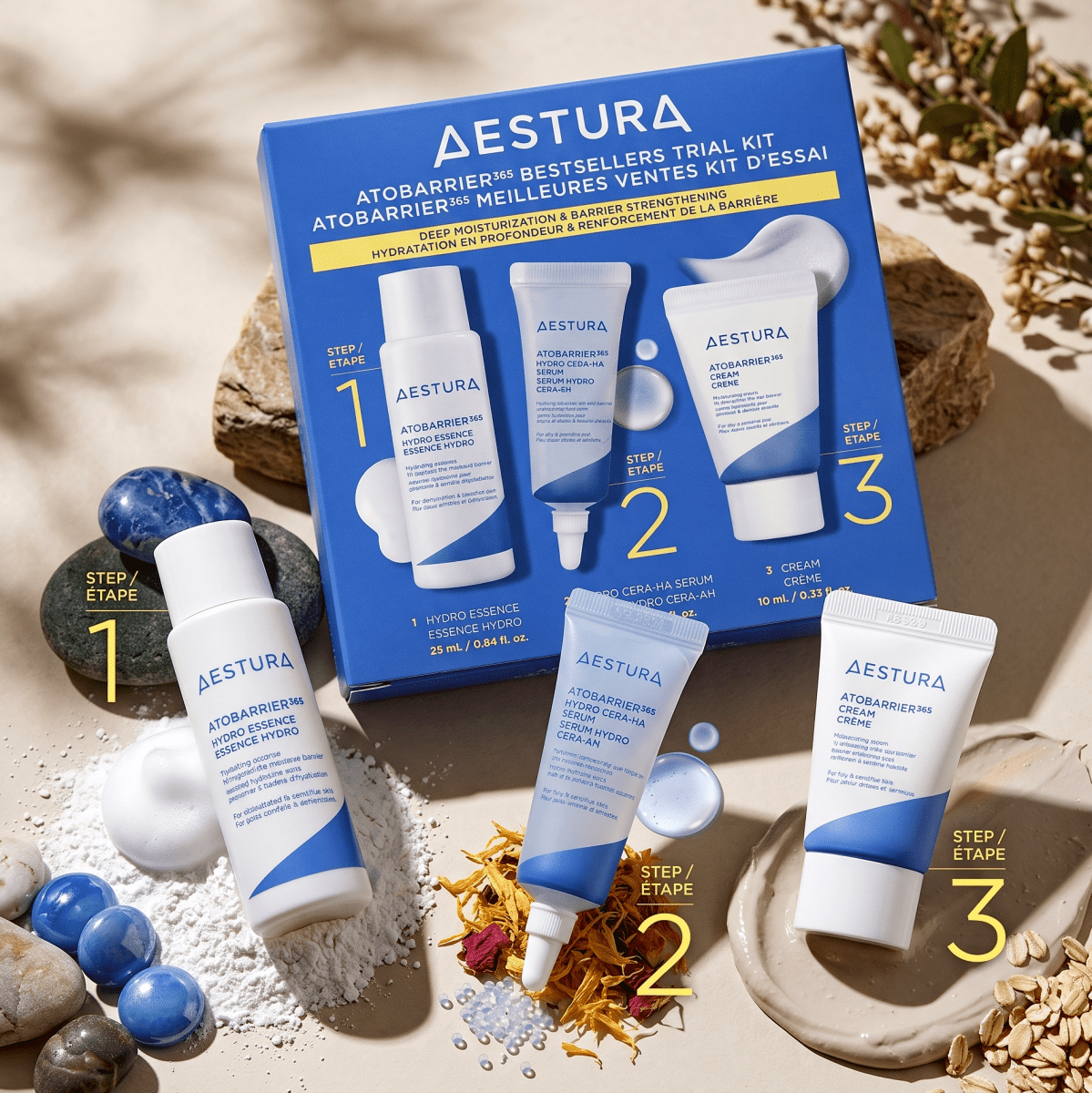 Aestura Atobarrier 365 Bestsellers Trial Kit | Mini Travel Set | AmiGlow NZ - AmiGlow