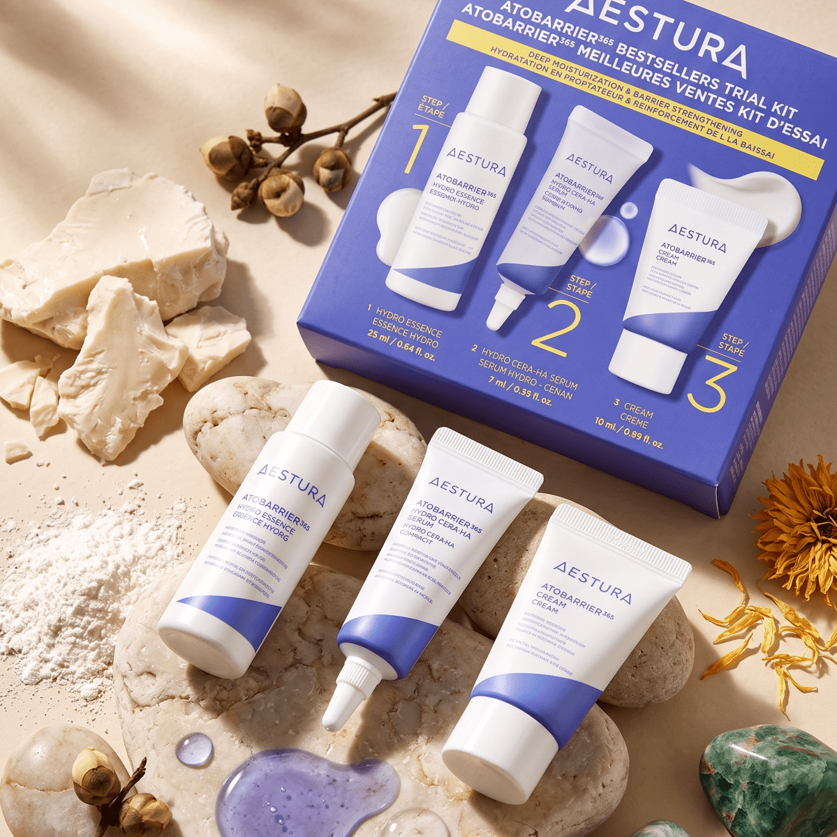 Aestura Atobarrier 365 Bestsellers Trial Kit | Mini Travel Set | AmiGlow NZ - AmiGlow