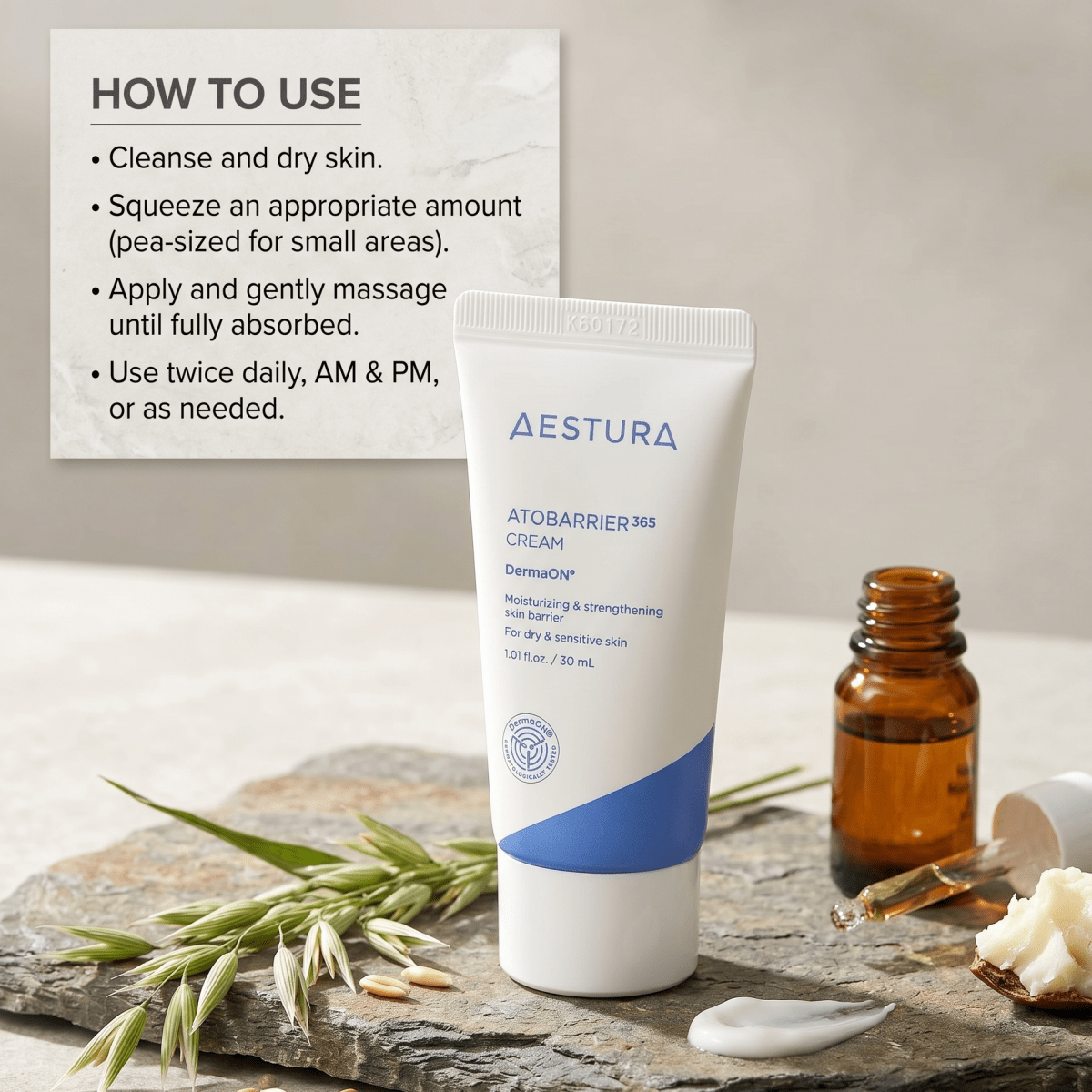 Aestura Atobarrier 365 Cream 30ml | Mini Barrier Repair | AmiGlow NZ - AmiGlow