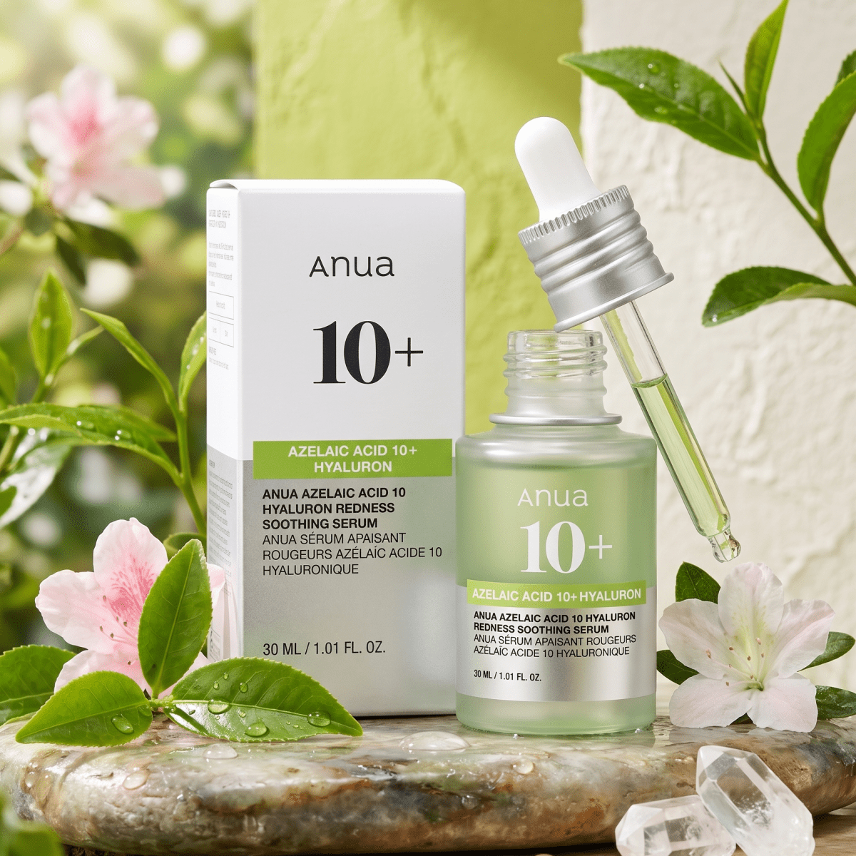 ANUA Azelaic Acid 10 Hyaluron Redness Soothing Serum 30ml | AmiGlow NZ - AmiGlow