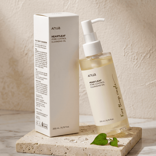 ANUA Heartleaf Pore-Control Cleansing Oil 200ml | Gentle Pore Cleanser | AmiGlow NZ - AmiGlow
