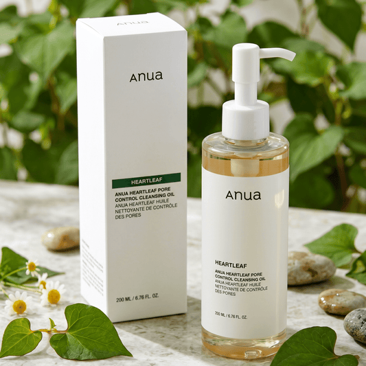 ANUA Heartleaf Pore-Control Cleansing Oil 200ml | Gentle Pore Cleanser | AmiGlow NZ - AmiGlow
