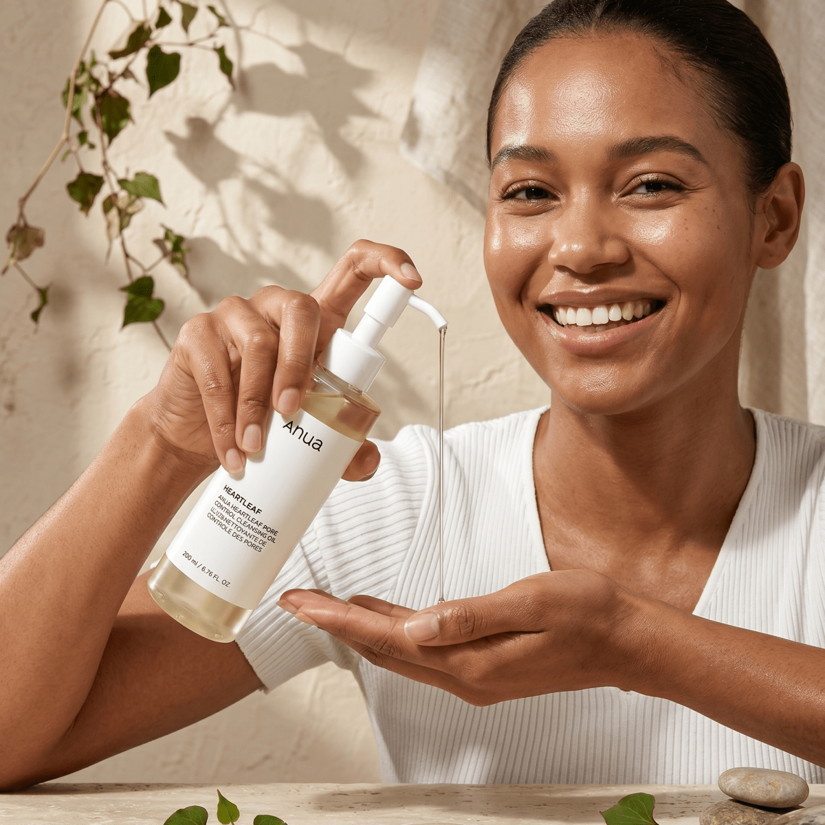 ANUA Heartleaf Pore-Control Cleansing Oil 200ml | Gentle Pore Cleanser | AmiGlow NZ - AmiGlow
