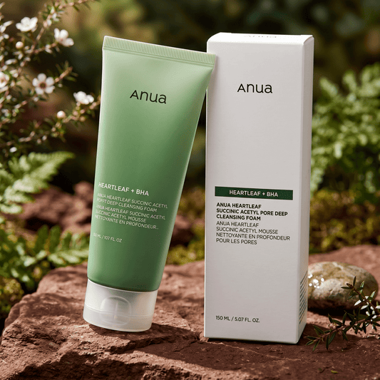 ANUA Heartleaf Quercetinol Pore Deep Cleansing Foam 150ml | AmiGlow NZ - AmiGlow