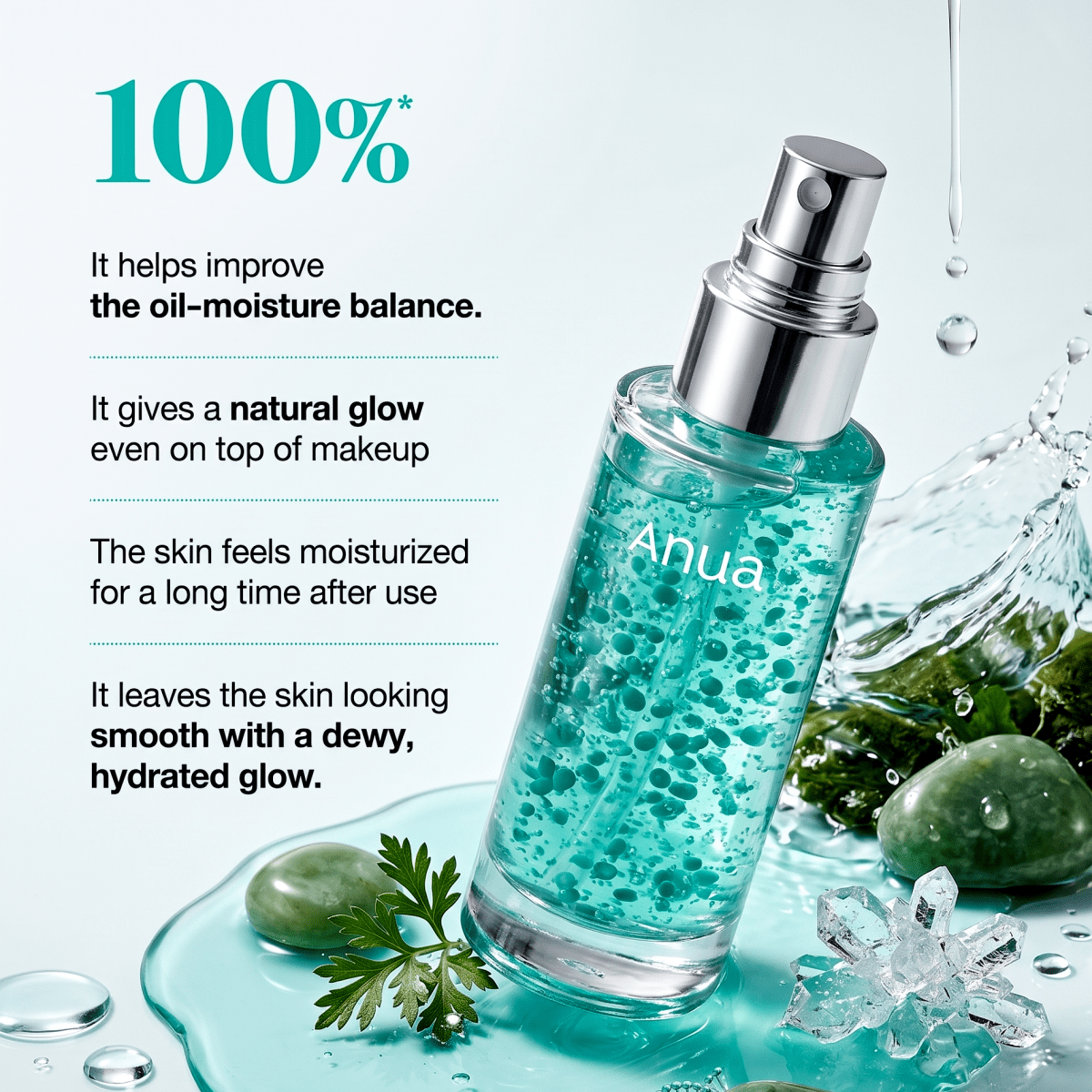 Anua PDRN Hyaluronic Acid Hydrating Capsule Mist 100ml | AmiGlow NZ - AmiGlow