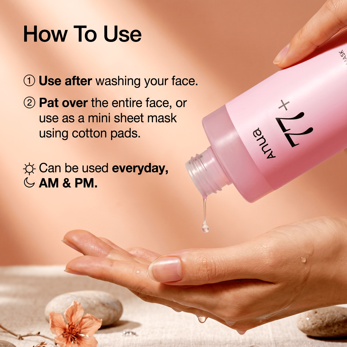 ANUA Peach 77% Niacin Essence Toner 250ml | Brightening Toner | AmiGlow NZ - AmiGlow