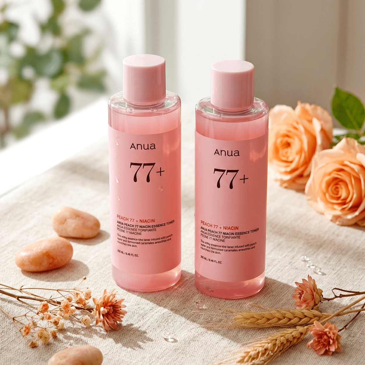 ANUA Peach 77% Niacin Essence Toner 250ml | Brightening Toner | AmiGlow NZ - AmiGlow