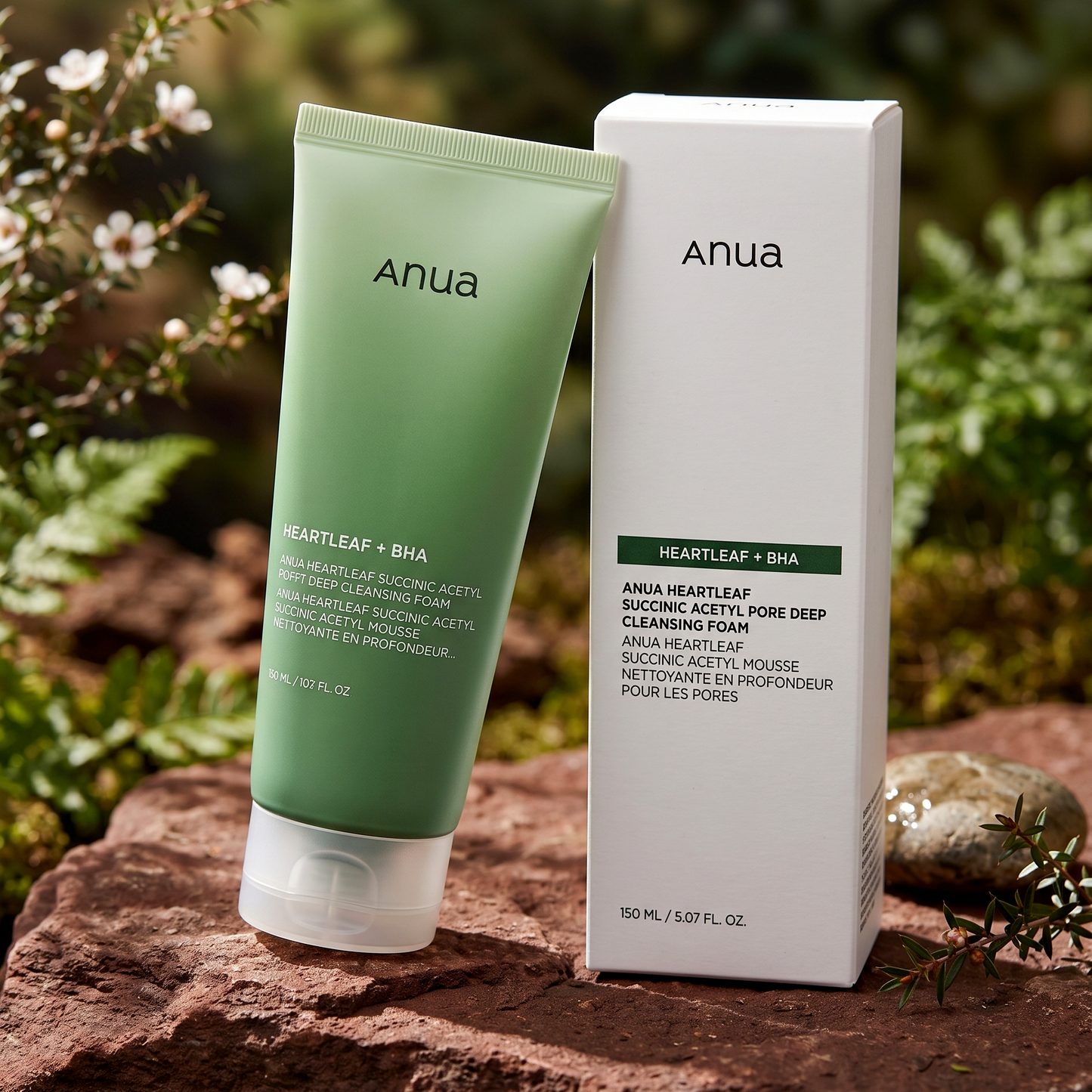 ANUA Heartleaf Quercetinol Pore Deep Cleansing Foam 150ml | AmiGlow NZ