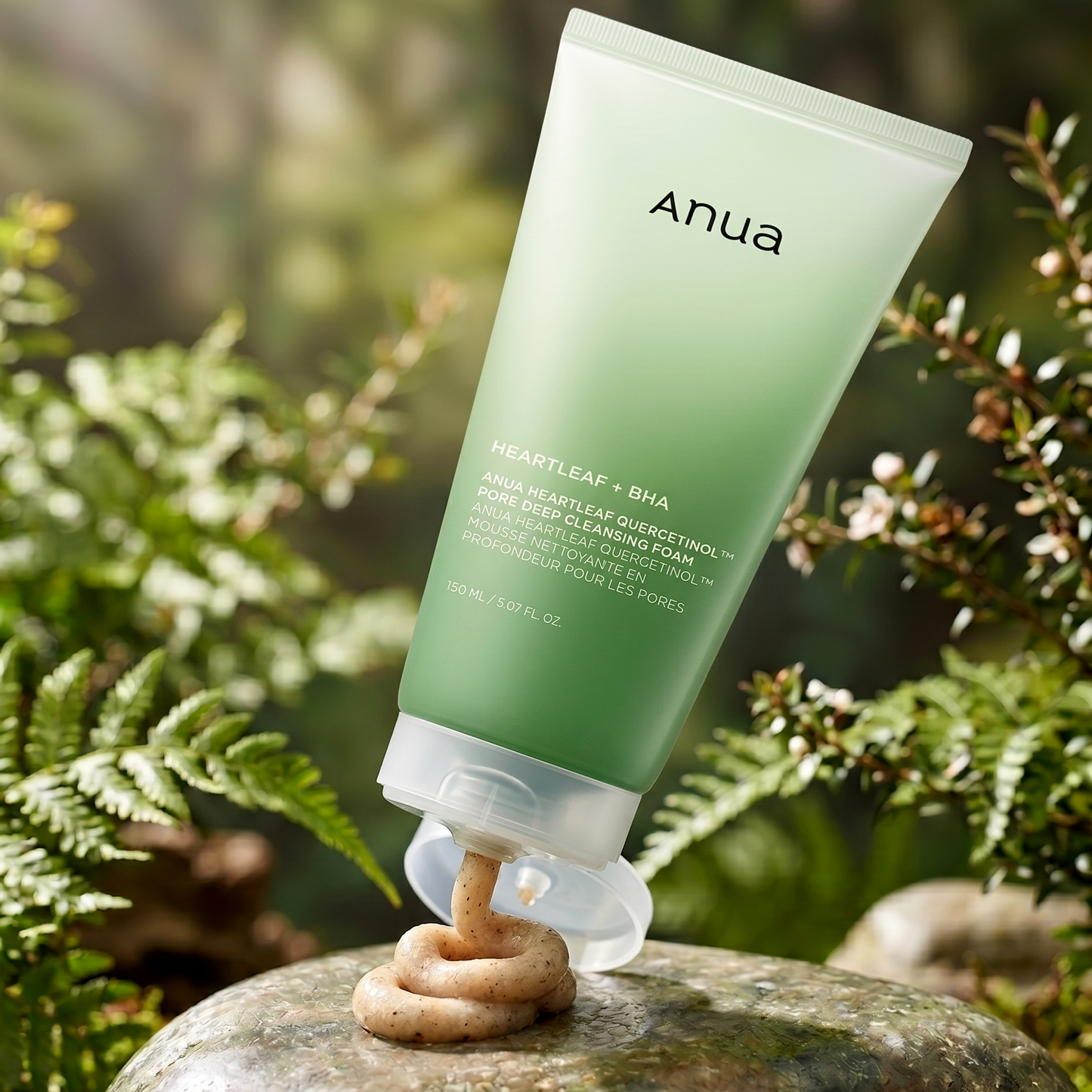 ANUA Heartleaf Quercetinol Pore Deep Cleansing Foam 150ml | AmiGlow NZ