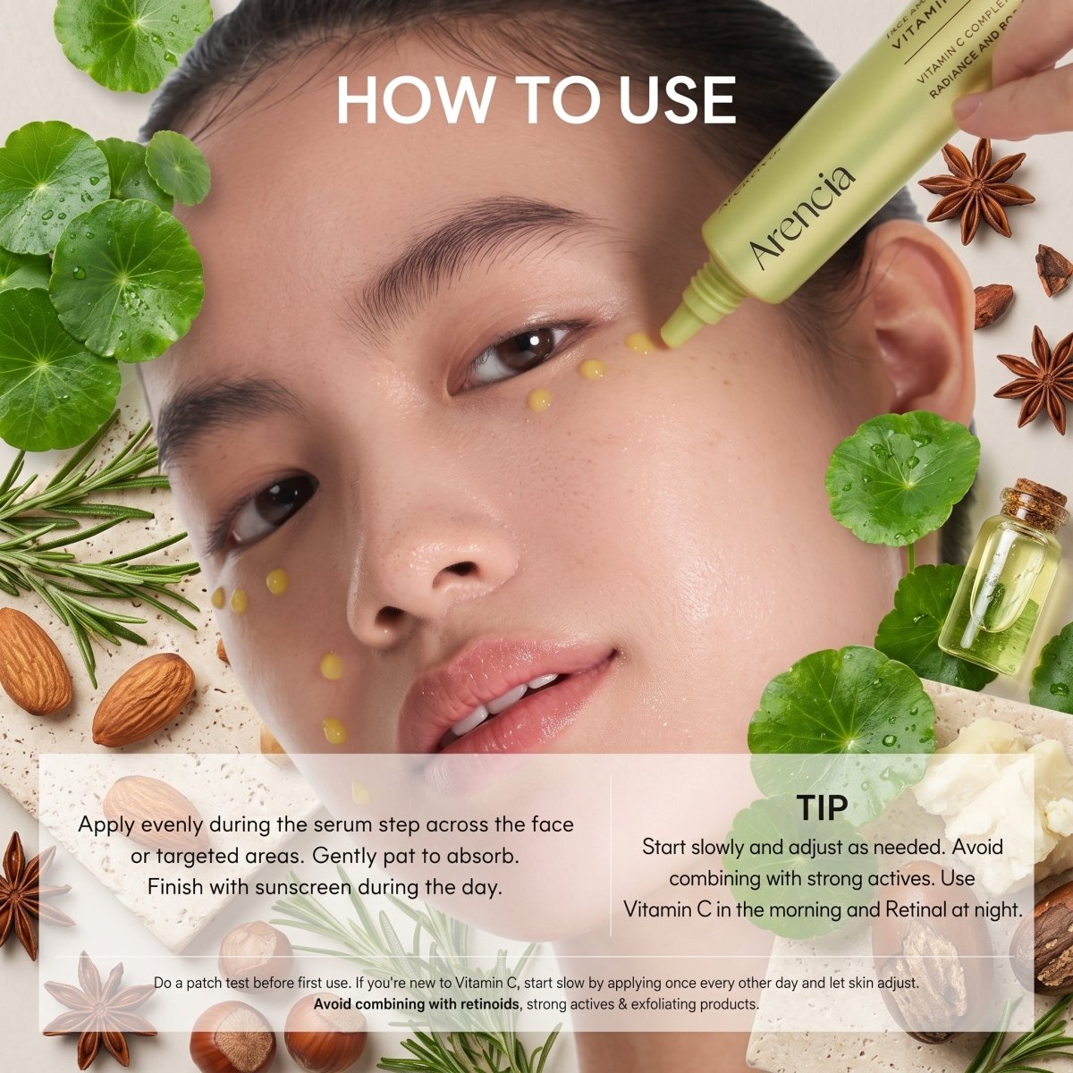 Arencia Vitamin C Booster Shot 30ml | Brightening Cream | AmiGlow NZ - AmiGlow