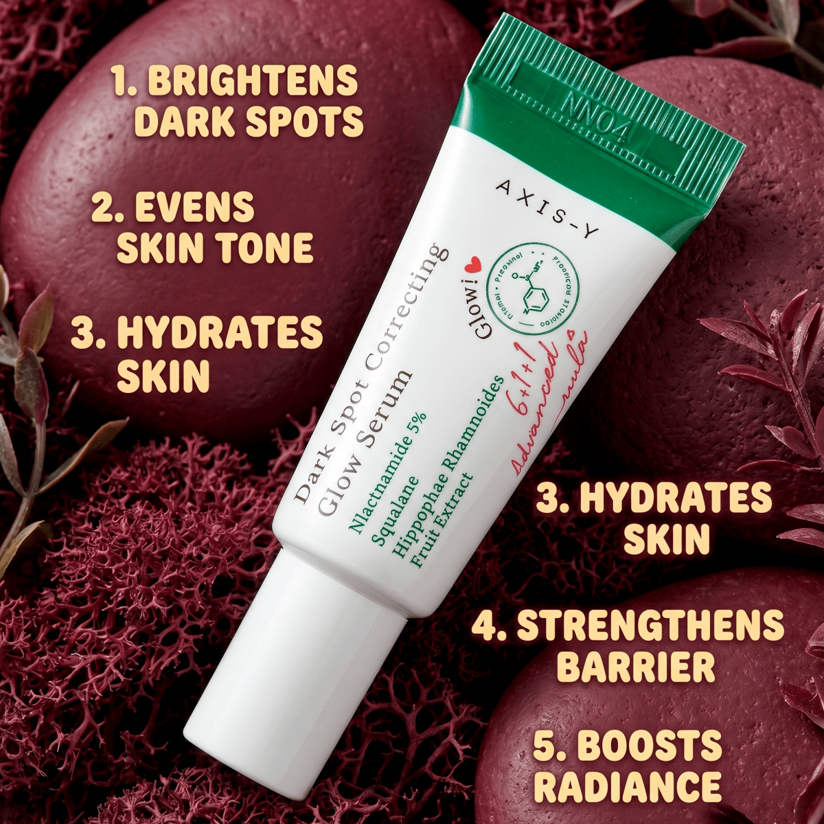 AXIS-Y Dark Spot Correcting Glow Serum 5ml | Brightening Serum | AmiGlow NZ - AmiGlow