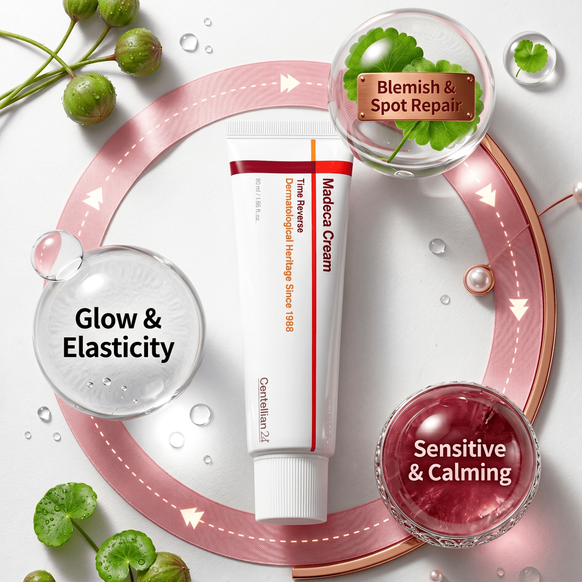 Centellian 24 Madeca Cream Time Reverse (Season7) 50ml | Anti-Aging Cream | AmiGlow NZ - AmiGlow