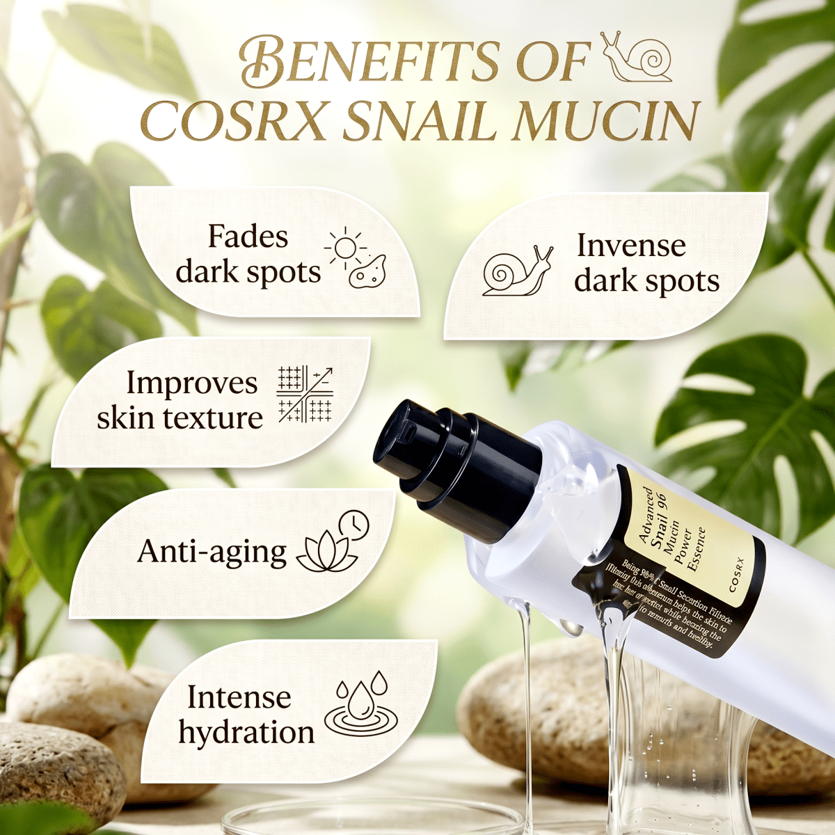 COSRX Advanced Snail 96 Mucin Power Essence 100ml | Hydrating Essence | AmiGlow NZ - AmiGlow