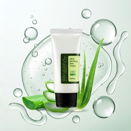 COSRX Aloe Soothing Sun Cream SPF50+ | AmiGlow NZ