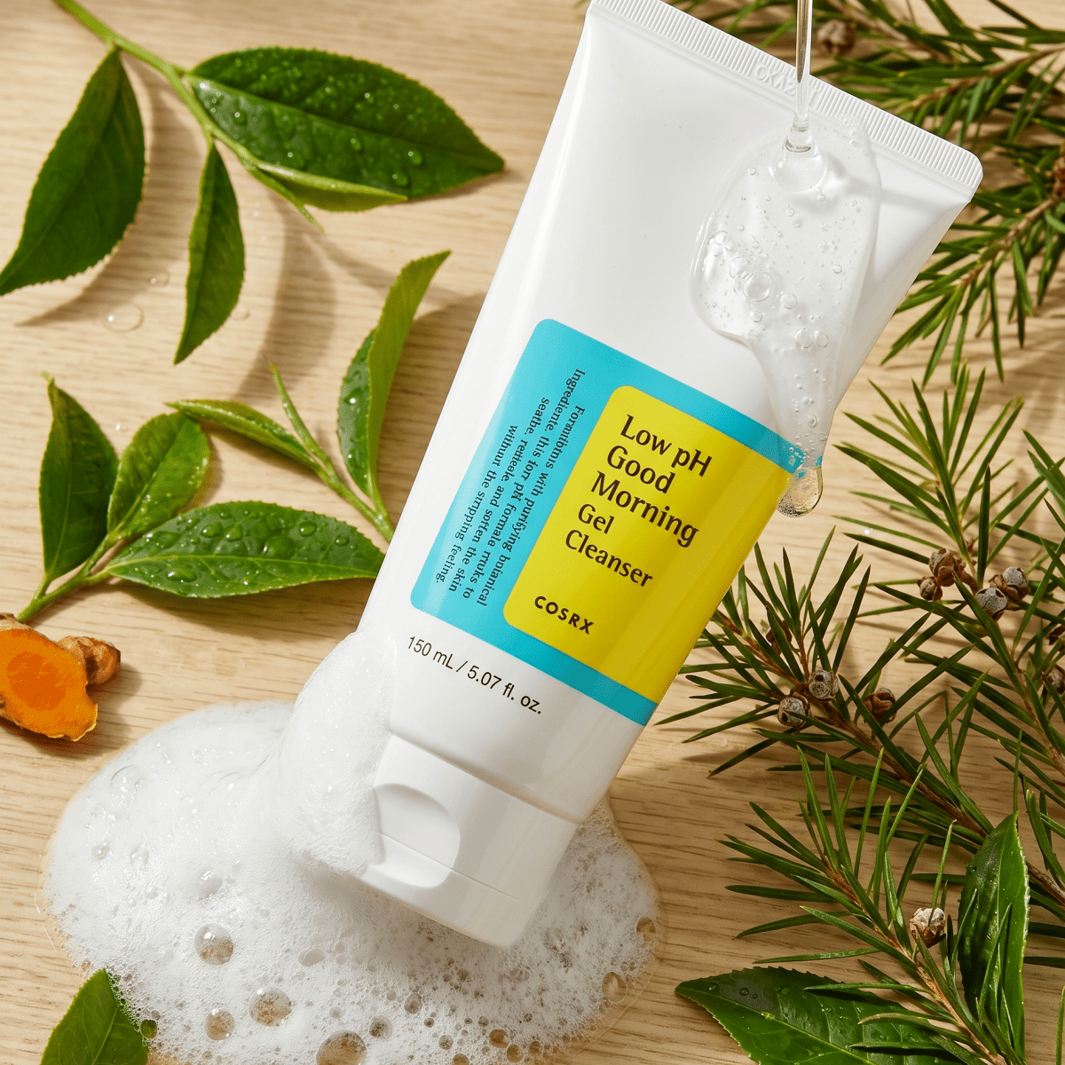 COSRX Low pH Good Morning Gel Cleanser 150ml | Gentle Cleanser | AmiGlow NZ - AmiGlow