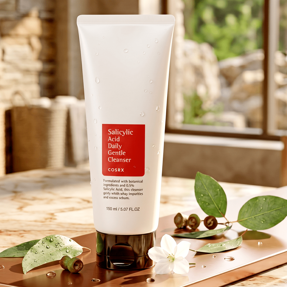 COSRX Salicylic Acid Daily Gentle Cleanser 150ml | Acne Cleanser | AmiGlow NZ - AmiGlow