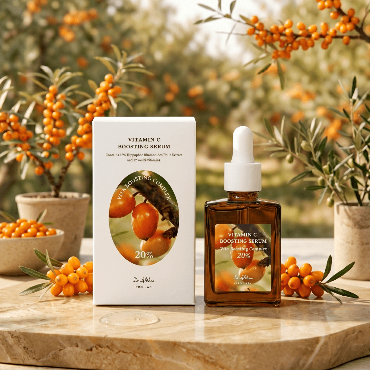 Dr. Althea Vitamin C Boosting Serum 30ml | Brightening Serum | AmiGlow NZ - AmiGlow